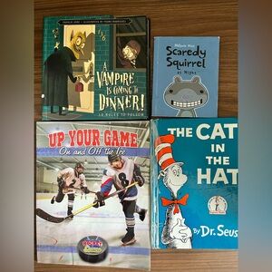 Kids book bundle Dr Seuss Cat in the Hat plus other young readers books